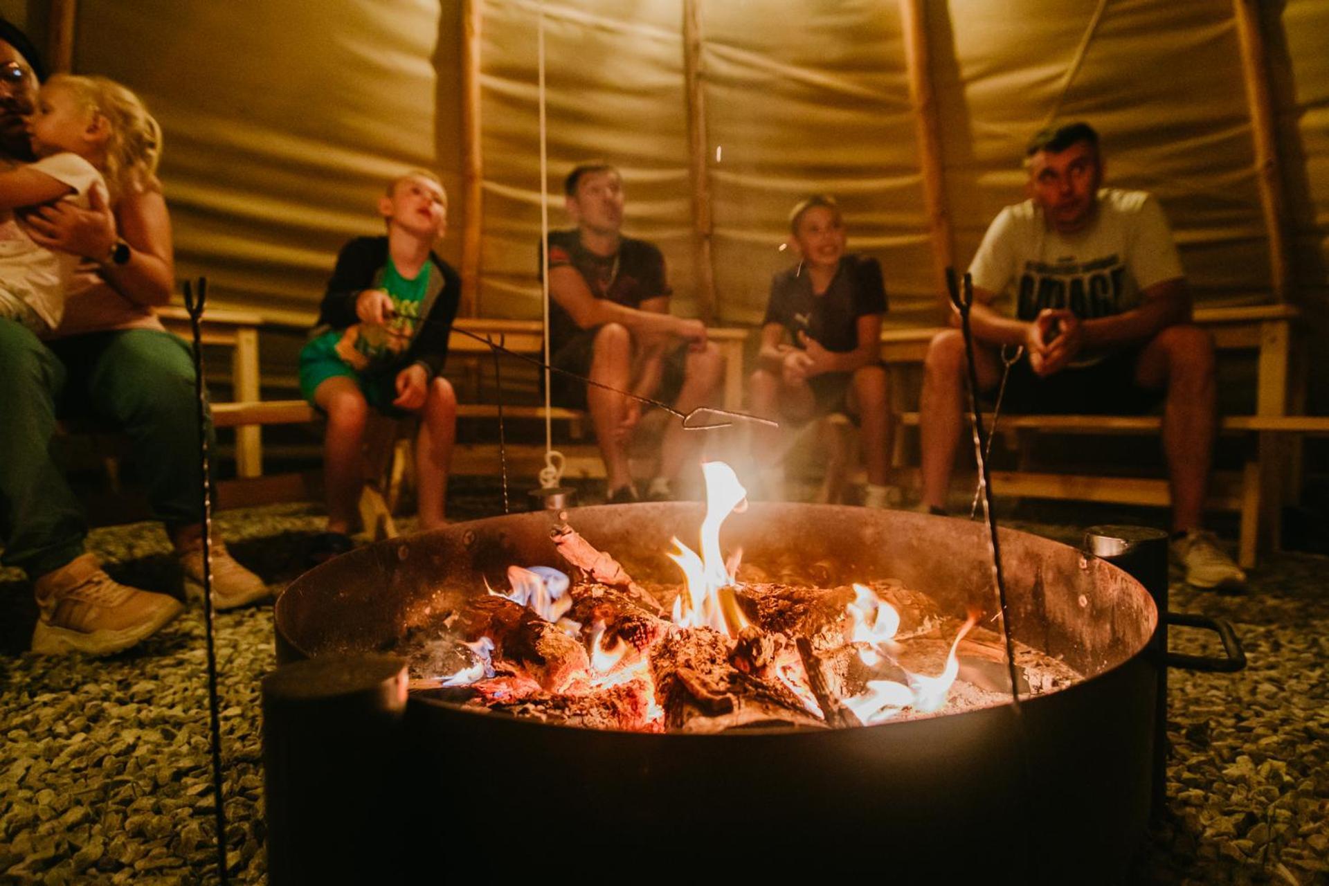 Indiana Camp - 150 M Od Suntago Park Hotel Grabce-Towarzystwo Bagian luar foto