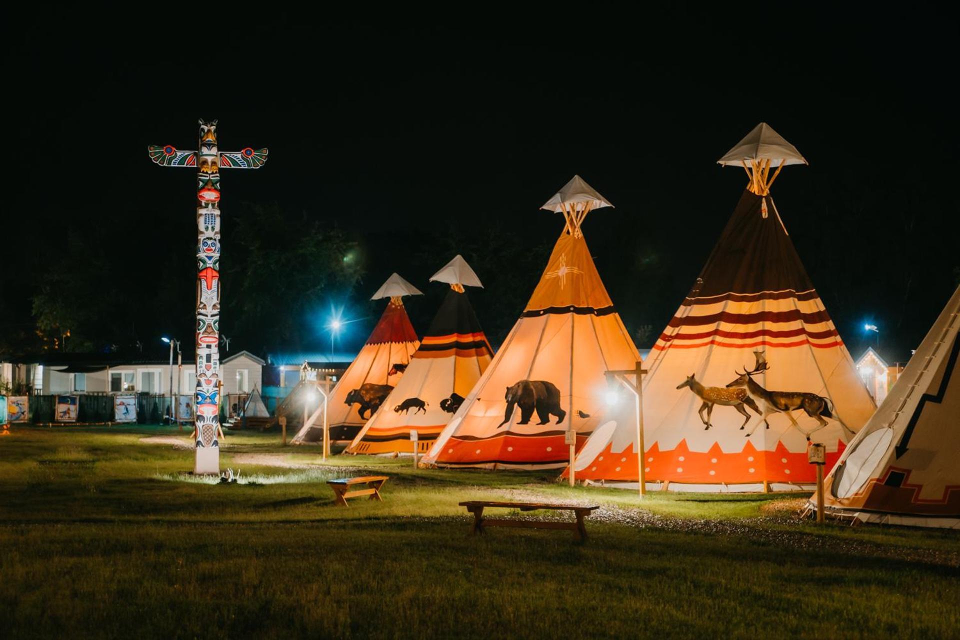 Indiana Camp - 150 M Od Suntago Park Hotel Grabce-Towarzystwo Bagian luar foto