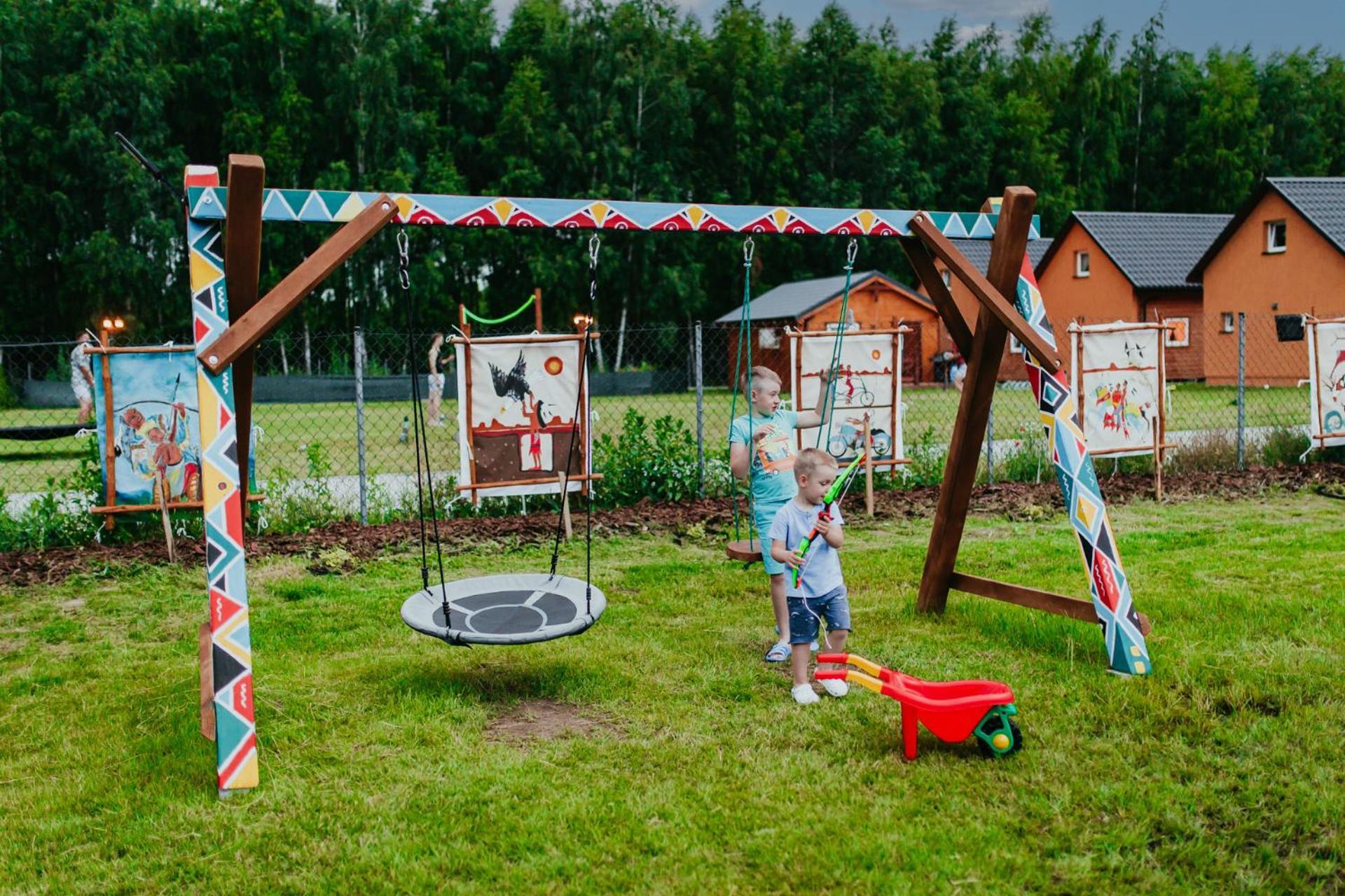 Indiana Camp - 150 M Od Suntago Park Hotel Grabce-Towarzystwo Bagian luar foto