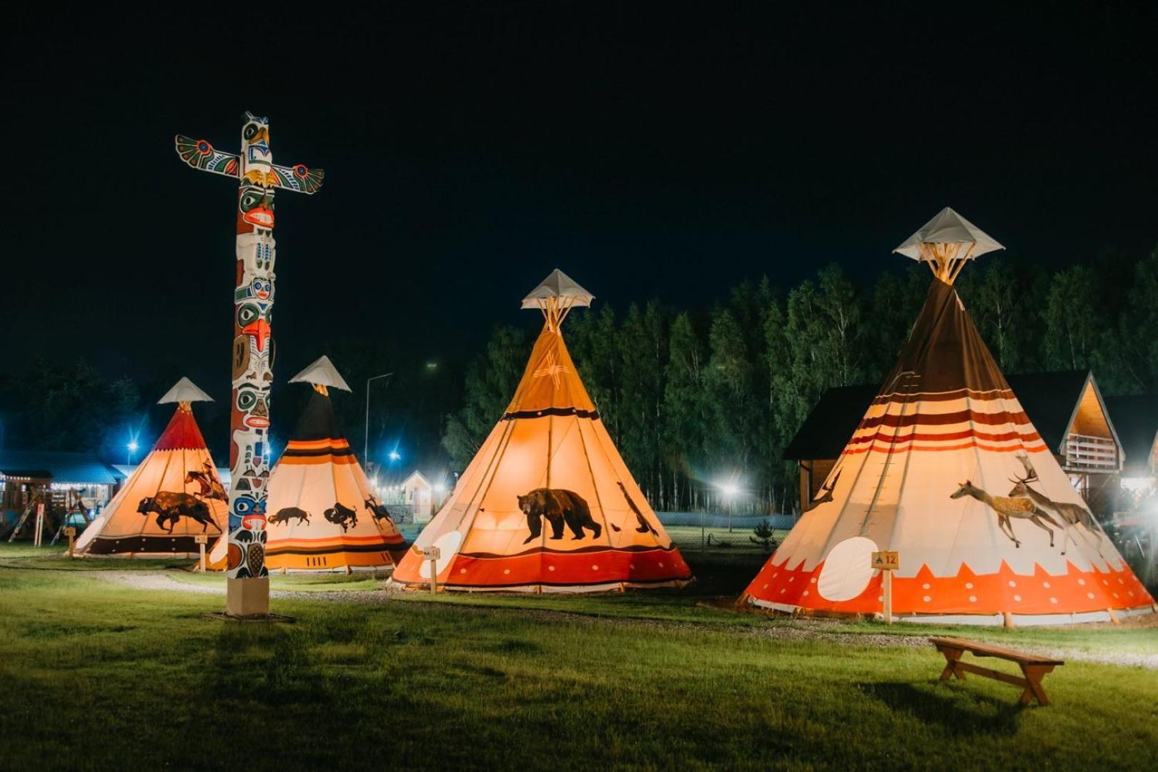 Indiana Camp - 150 M Od Suntago Park Hotel Grabce-Towarzystwo Bagian luar foto