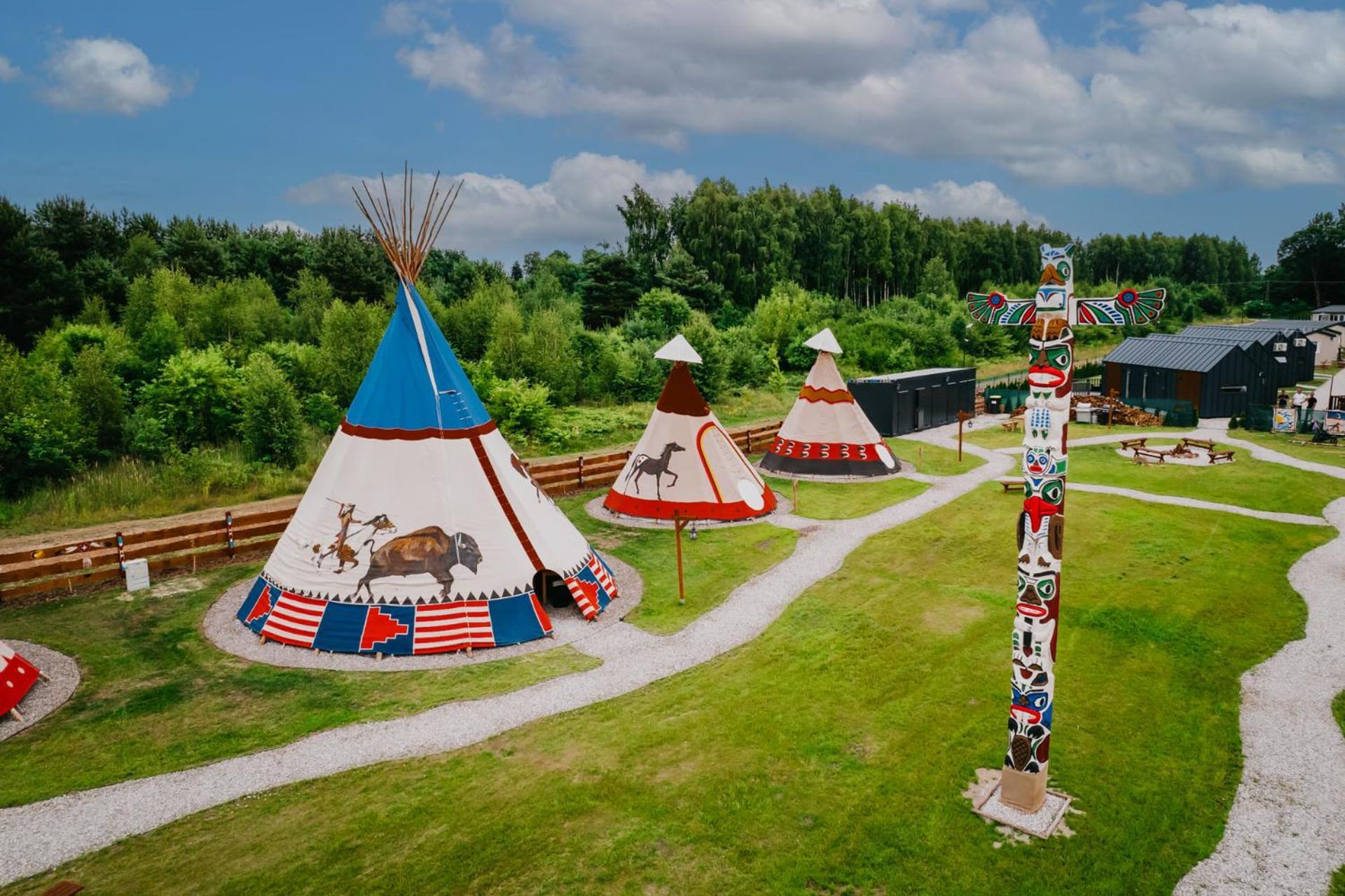 Indiana Camp - 150 M Od Suntago Park Hotel Grabce-Towarzystwo Bagian luar foto