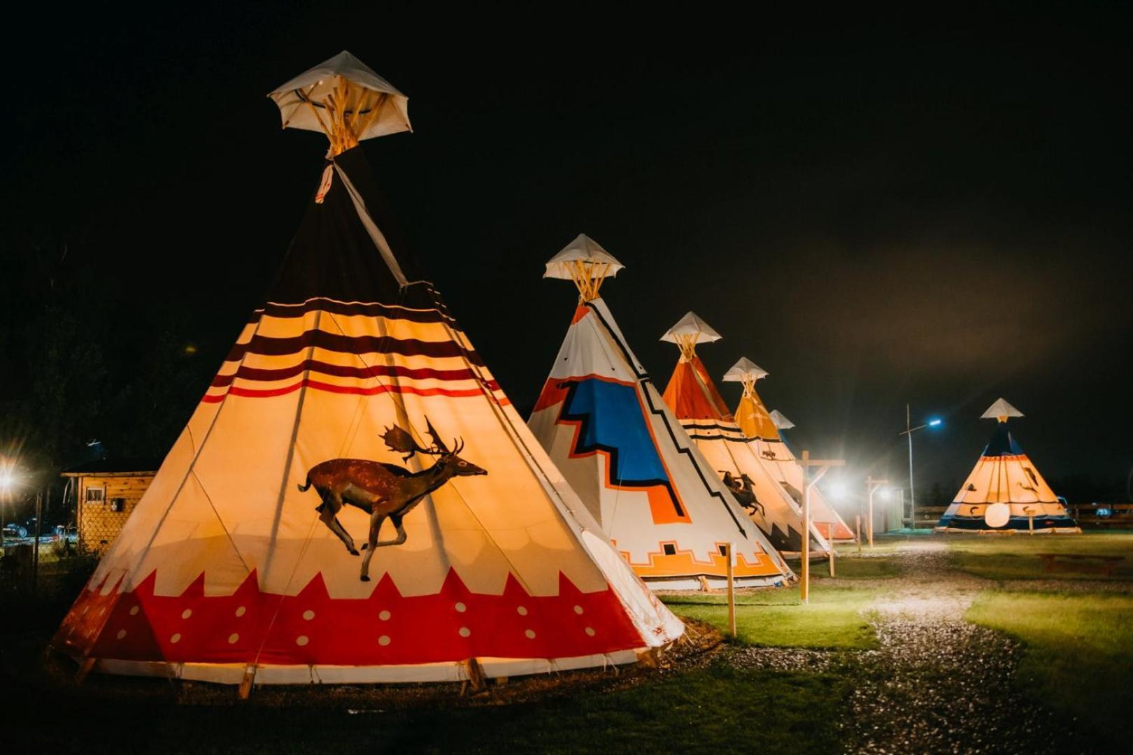 Indiana Camp - 150 M Od Suntago Park Hotel Grabce-Towarzystwo Bagian luar foto