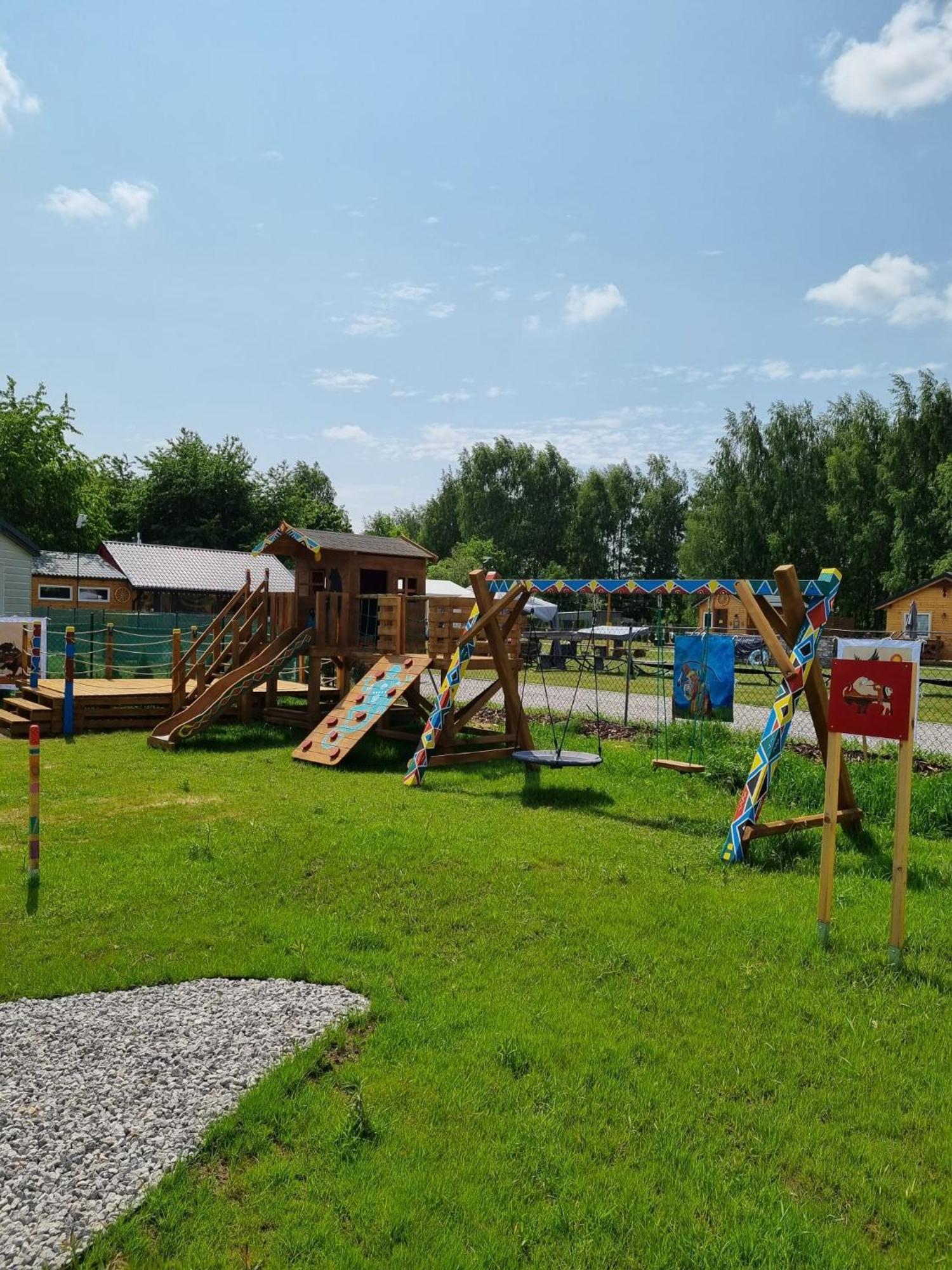 Indiana Camp - 150 M Od Suntago Park Hotel Grabce-Towarzystwo Bagian luar foto